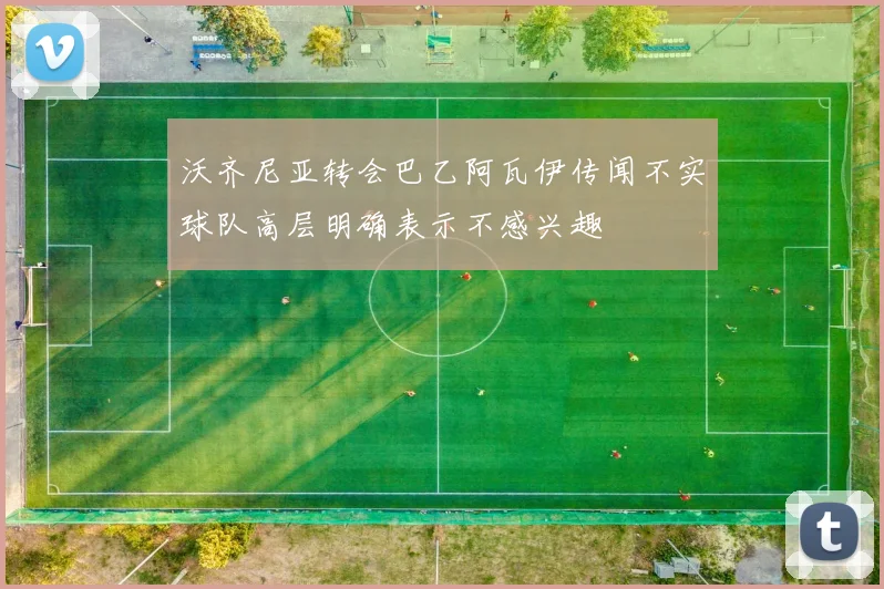 沃齐尼亚转会巴乙阿瓦伊传闻不实球队高层明确表示不感兴趣